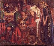 Dante Gabriel Rossetti The Tune of Seven Towers oil painting